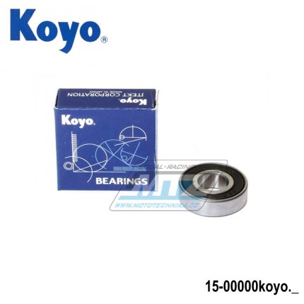 Loisko 6001-2RS (rozmry: 12x28x8 mm) Koyo