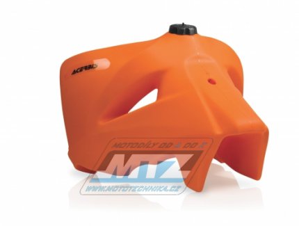Ndr Acerbis 25 litr - KTM 250EXC+525EXCF / 06-07 + 400EXCF+450EXCF+500EXCF / 05-07 - barva oranov