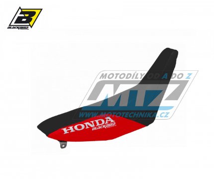 Potah sedla Honda XR600 / 88-99 - barva erno-erven